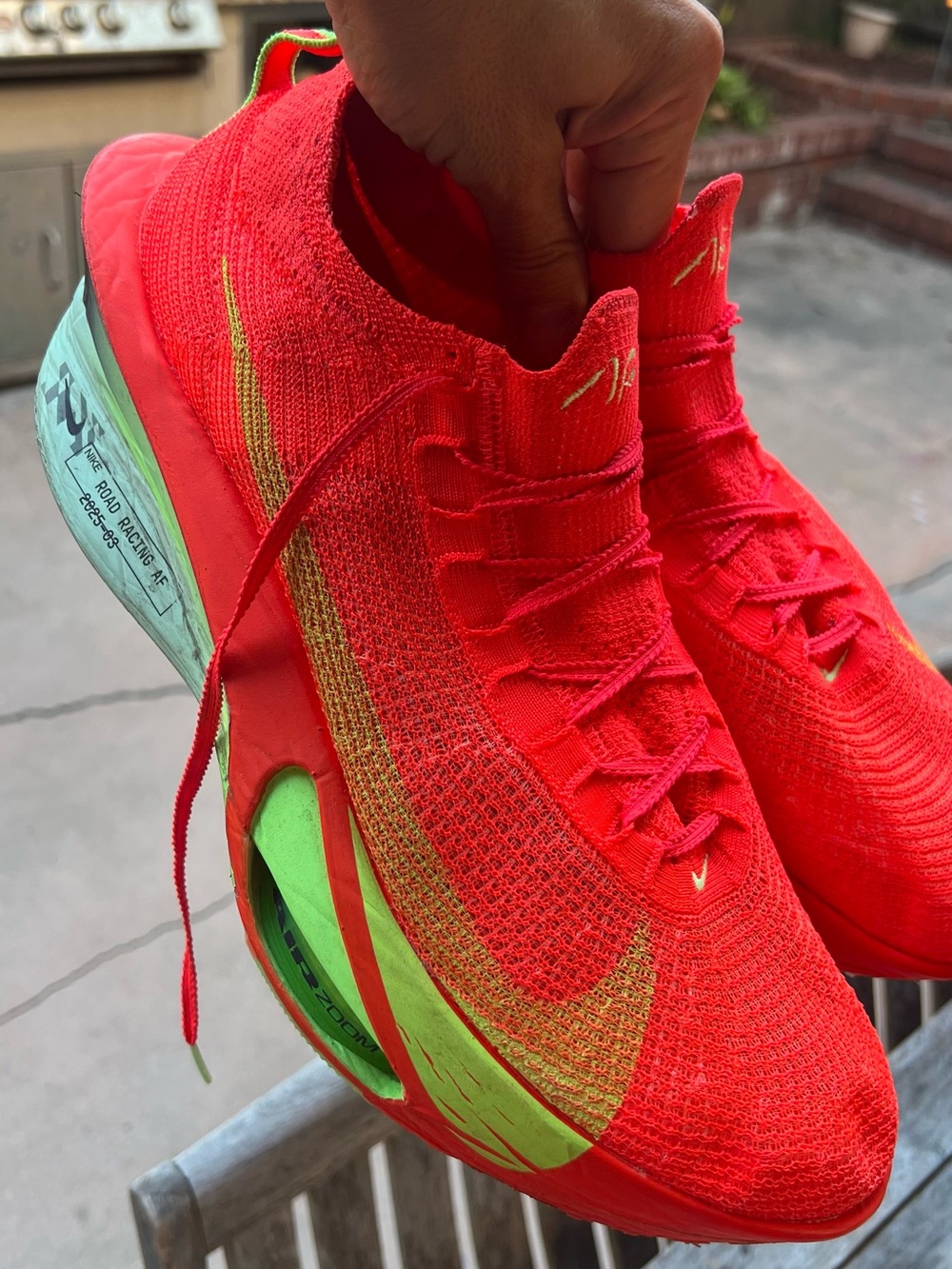 Nike Alphafly 3 ZoomX Carbon Racing Shoes – Bright Crimson – Men's 15